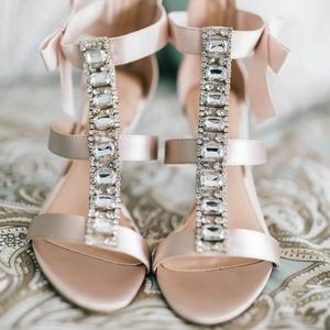 Rose gold heels